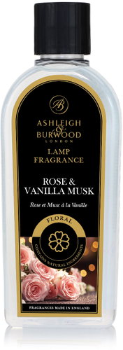 Ashleigh & Burwood ROSE & VANILLA MUSK 500 ml - Catalytic Lamp Cartridge - Main image