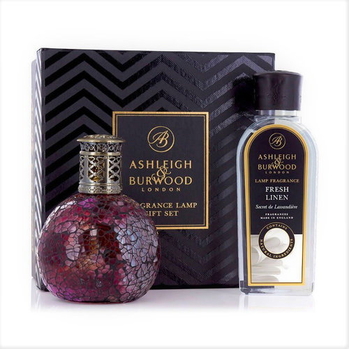 Ashleigh & Burwood Small catalytic lamp ROSE BUD with FRESH LINEN 250 ml - Fragrance Lamp - Main image