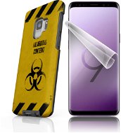 Mein Fall &quot;Auf eigene Gefahr&quot; + Schutzfolie für Samsung Galaxy S9 - Schutzhülle von Alza