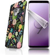 Mein Fall &quot;Night Garden&quot; + Schutzfolie für Samsung Galaxy S9 - Schutzhülle von Alza