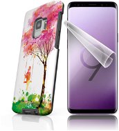 My Case &quot;Happiness Tree&quot; + protective foil for the Samsung Galaxy S9 - Protective Case by Alza