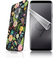 Saját &quot;Night Garden&quot; tok + Samsung Galaxy S9 Plus védőfólia - Alza védőtok