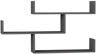 ASIRGROUP Wall shelf DANICA, anthracite - Shelf
