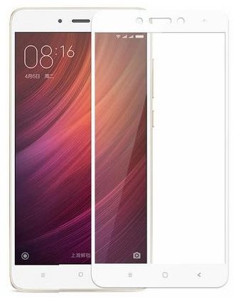 ScreenShield XAIOMI Redmi Note 4 White BULK - Glass Screen Protector - Main image