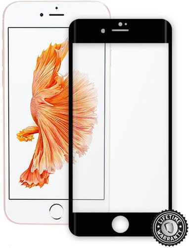 ScreenShield Tempered Glass Apple iPhone 7 black - Glass Screen Protector - Main image
