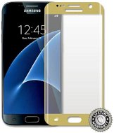 ScreenShield Tempered Glass Samsung Galaxy S7 G930 Gold - Üvegfólia