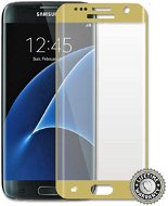 ScreenShield Tempered Glass Samsung Galaxy S7 edge G935 Gold - Ochranné sklo