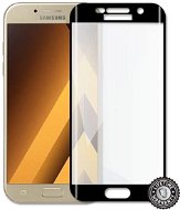 ScreenShield Samsung Galaxy A5 (2017) készülékhez, edzett üveg (teljes borítás fémes fekete kerettel) - Üvegfólia