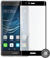 Screenshield Huawei P9 Plus VIE-L09 Tempered Glass protection (full COVER BLACK metalic frame) - Üvegfólia