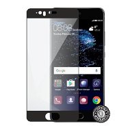 Screenshield HUAWEI P10 Tempered Glass Protection (Full Cover - Black) - Glass Screen Protector