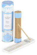 ASHLEIGH & BURWOOD Sada vonných tyčinek mini s keramickým stojanem FRESH LINEN 12 cm - Incense Sticks