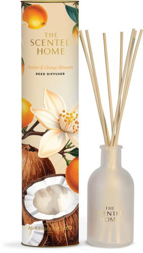 Ashleigh & Burwood The Scented Home - AMBER & ORANGE BLOSSOM 150ml - Reed Diffuser - Main image
