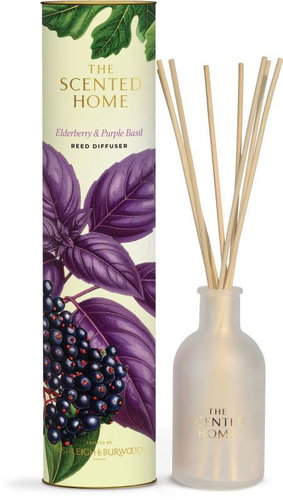 Ashleigh & Burwood The Scented Home - ELDERBERRY & PURPLE BASIL 150ml - Reed Diffuser - Main image