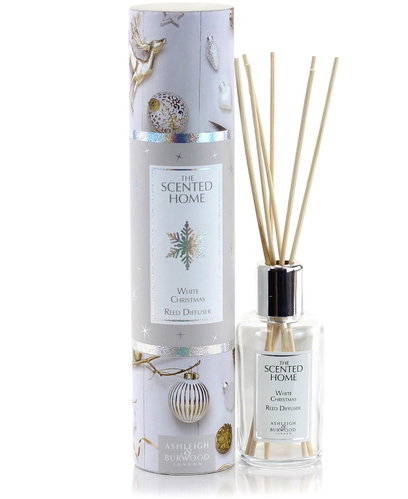 Ashleigh & Burwood The Scented Home Christmas Reed Diffuser - WHITE CHRISTMAS 150ml - Reed Diffuser - Main image