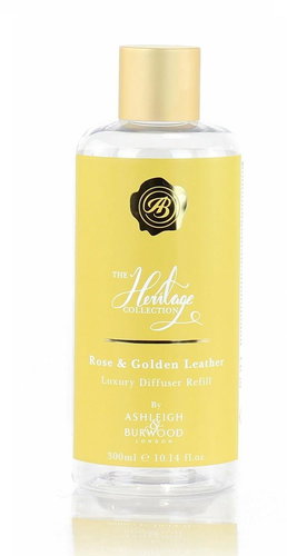 Ashleigh & Burwood The heritage collection - Rose & Golden Leather, 300 ml - Diffuser Refill - Main image