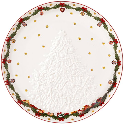Villeroy & Boch Christmas serving plate Toy's fantasy, relief - Plate - Main image