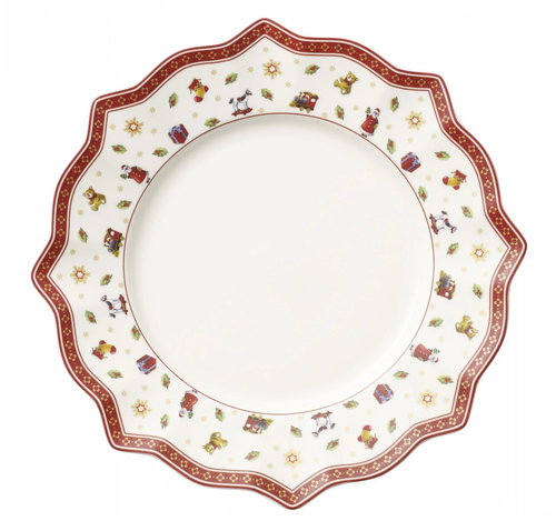Villeroy & Boch Christmas shallow plate Toy´s delight, white - Plate - Main image