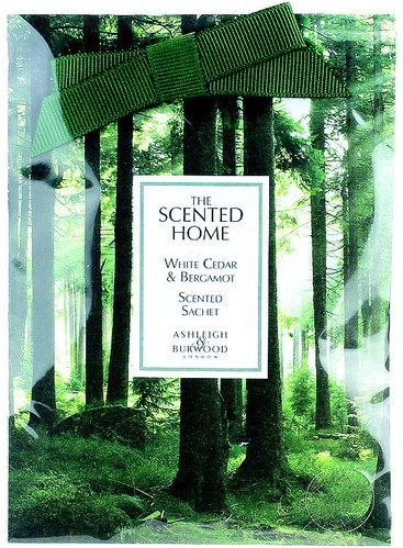 Ashleigh & Burwood The Scented Home Scented Bag White Cedar & Bergamot - Closet Fragrance - Main image