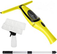 Window Cleaner with Rod + 1 Extra Microfibre Cover for Free - Window Vacuum Cleaner