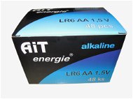 AiT baterie LR6 Alkalické, AA - krabička 48 ks - Jednorázová baterie