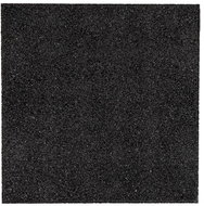 Aslon Rubber Rubber tile ASLON 40 × 40 cm, black - Plastic Tiles