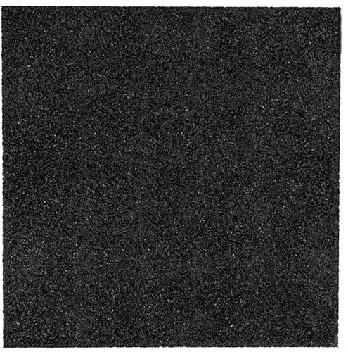 Aslon Rubber Rubber tile ASLON 40 × 40 cm, black - Plastic Tiles - Main image