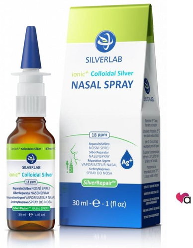 Asnatek Colloidal Silver Nasal Spray 18ppm 30 ml - Colloidal Silver - Main image