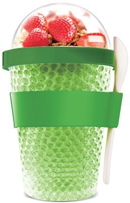 ASOBU Cooling cup CHILL YO 2 GO 386 ml green - Drinking Cup - Main image
