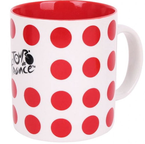 Tour de France Dress with dots - ceramic mug - Mug - Main image