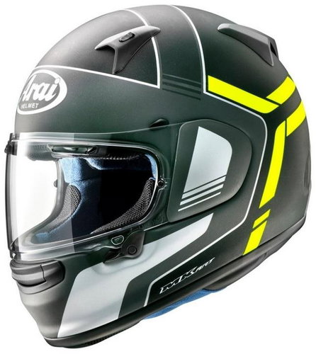 Arai PROFILE-V Tube Fluor Yellow Retro (Matt) size XL - Motorbike Helmet - Main image