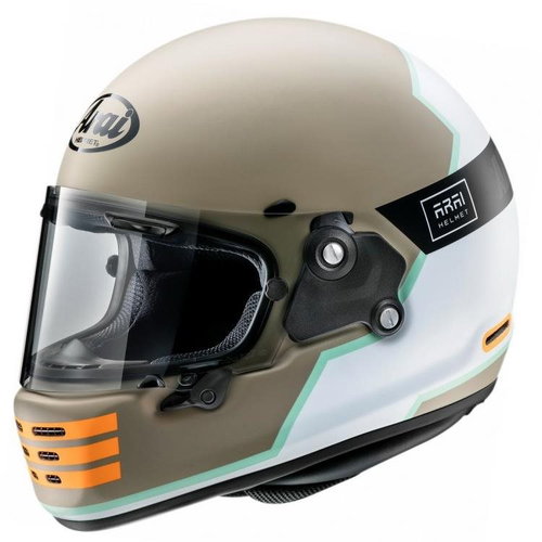 Arai CONCEPT-X Overland Beige Khaki (matt) retro size. XS - Motorbike Helmet - Main image
