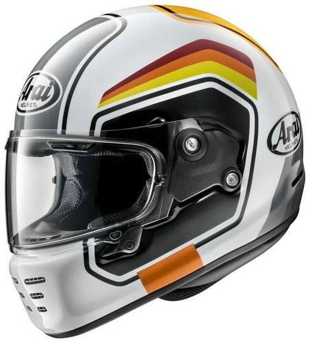 Arai CONCEPT-X Number White Retro Helmet - Motorbike Helmet - Main image