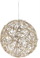 Home Styling Collection Svítící vánoční koule, 30 LED, 20 cm, zlatá - Vánoční ozdoby