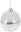 Home Styling Collection Vánoční koule, O 8 cm, bílo-stříbrná