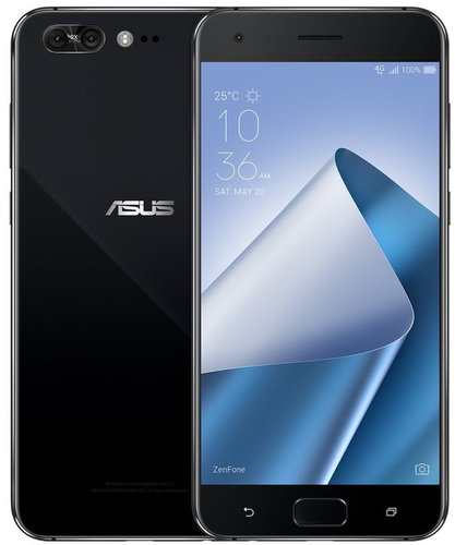 Asus Zenfone 4 ZE554KL Black Main image Asus Zenfone 4 ZE554KL Black - Mobile Phone - Main image