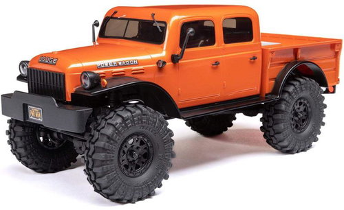 Axial SCX24 Dodge Power Wagon 1940 1:24 4 WD orange - Remote Control Car - Main image