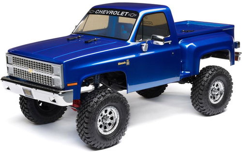 Axial SCX10 III Base Camp 1:10 4 WD Chevy K10 1982 blue - Remote Control Car - Main image