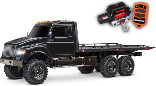 Traxxas TRX-6 Ultimate RC Hauler 6x6 1:10 black - Remote Control Car - Main image