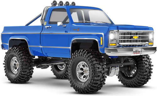 Traxxas TRX-4M Chevrolet K10 1979 1:18 blue - Remote Control Car - Main image