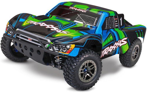 Traxxas Slash Ultimate 1:10 VXL 4 WD green - Remote Control Car - Main image
