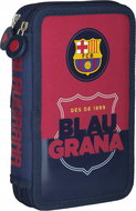ASTRA Double folding pencil case with accessories, mpotiv FC Barcelona - Pencil Case