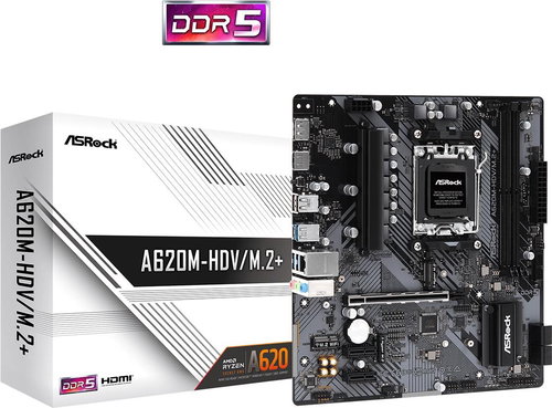 ASROCK A620M-HDV/M.2+ - Motherboard - Main image