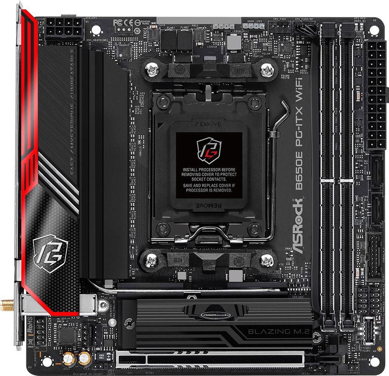 ASRock B650E PG-ITX WIFI - Материнська плата - Зображення 281202609