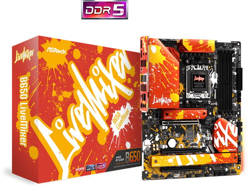 ASROCK B650 LiveMixer - Motherboard - Main image