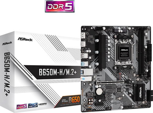 ASROCK B650M-H/M.2+ - Motherboard - Main image