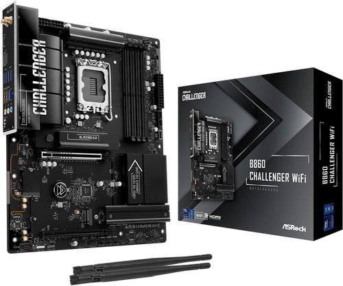 ASROCK B860 Challenger WiFi - Alaplap - Fő fotó