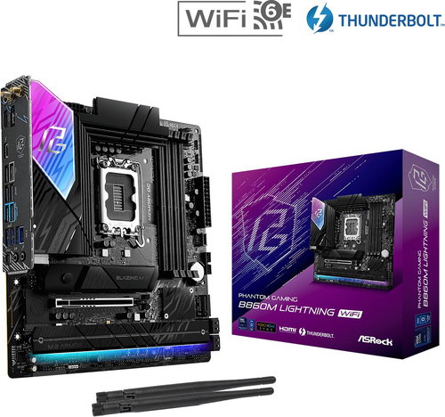 ASROCK B860M Lightning WiFi - Motherboard - Hauptbild