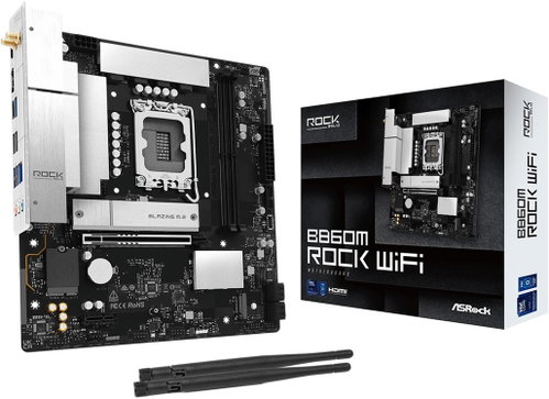 ASRock B860M Rock WiFi - Alaplap - Fő fotó