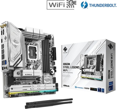 ASROCK B860M Steel Legend WiFi Fő fotó ASROCK B860M Steel Legend WiFi - Alaplap - Fő fotó