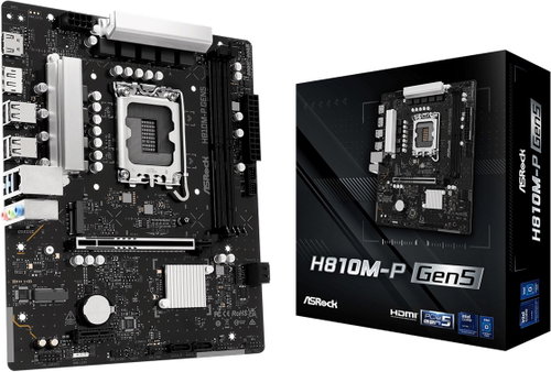 ASROCK H810M-P Gen5 - Motherboard - Main image